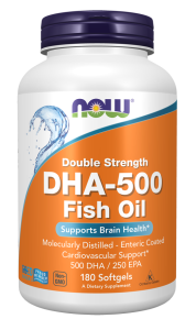 NOW Foods DHA-500 – 180 kaps