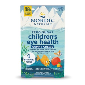 Nordic Naturals Children's Eye Health Gummies luteina zeaksantyna