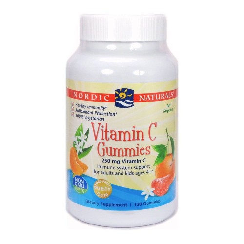 Nordic Naturals Vitamin C Gummies 250mg Witamina C 60 sztuk  (1)