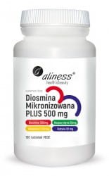ALINESS Diosmina mikronizowana PLUS 500 mg Rutyna
