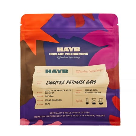 HAYB - kawa ziarnista Sumatra Permata Gayo Natural Filter 250 g