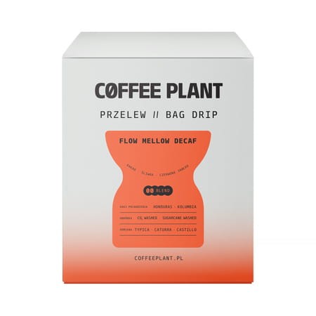 COFFEE PLANT - Flow Mellow Drip Bag Kawa Bezkofeinowa - 10 saszetek