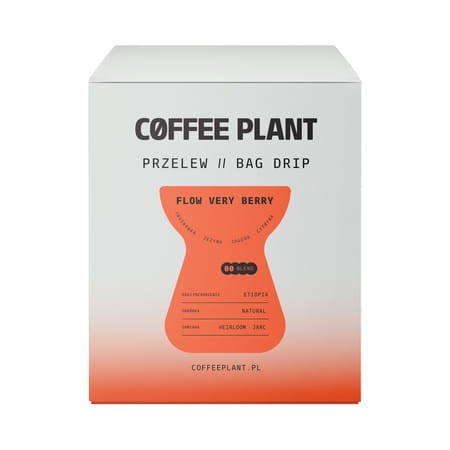 COFFEE PLANT - Flow Very Berry Drip Bag - 10 saszetek