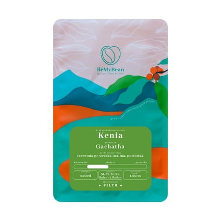 BeMyBean - kawa ziarnista Kenia Gachatha Washed Filter 250 g