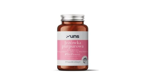UNS JEŻÓWKA PURPUROWA + BIOPERINE 60 vege kaps.