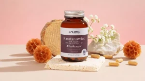 UNS KASZTANOWIEC + BIOPERINE (60 kaps. vege)