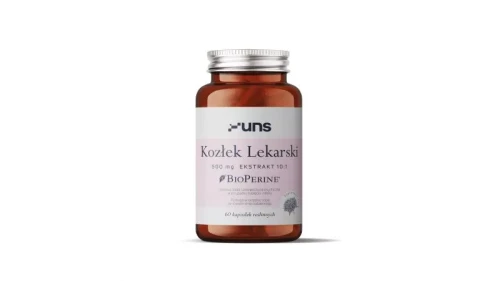 UNS KOZŁEK LEKARSKI + BIOPERINE 60 vege kaps. Waleriana