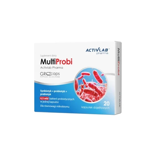 Activlab MultiProbi Activlab Pharma Probiotyk Synbiotyk Rhamnosus