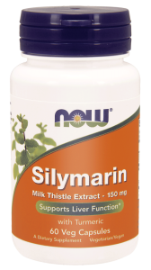 NOW Foods Milk Thistle Extract 150 mg – 120 kaps (Silymarin) Ostropest  (1)