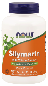 NOW Foods Milk Thistle Extract (Silymarin) Ostropest powder