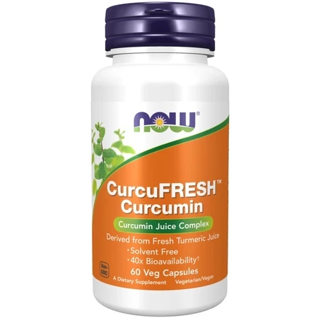Now Foods CurcuFRESH Curcumin 60 veg kapsułek