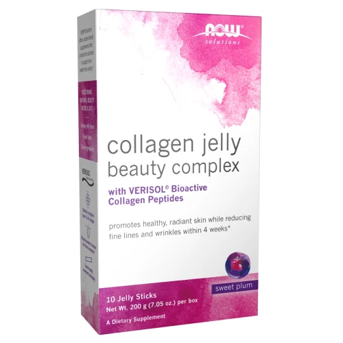 -%% Now Foods Collagen Jelly Beauty Complex   kolagen I oraz III włosy skróra  10 saszetek