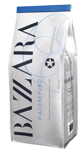 Kawa ziarnista Bazzara PIACEREPURO 1kg