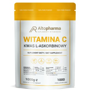 AltoPharma WITAMINA C W PROSZKU 1 kg   100% KWAS L-ASKORBINOWY (1)