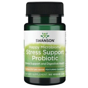 -30% Swanson Happy Microbiome stress support Probiotyczna mieszanka (1) wyprzedaż ważność do 30.05.2026
