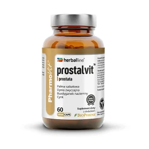 Pharmovit prostalvit prostata 60 kapsułek  cynk tribulus saw palmetto