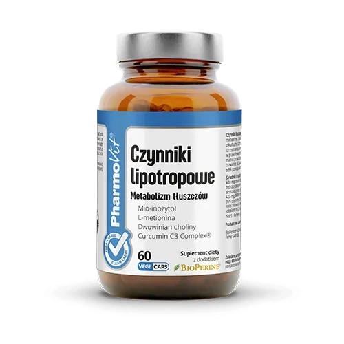 Pharmovit czynniki lipotropowe - mio inozytol curcumin metionin