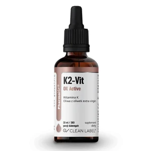 -60% Pharmovit K2 vit Oil  menachinon , witamina E  - 30 ml  wyprzedaż ważność do 30.04.2026