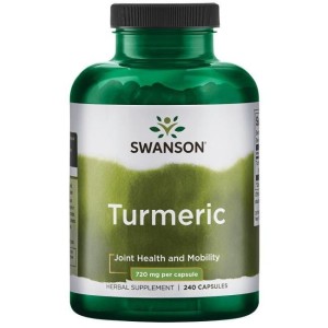 -60%  Swanson Turmeric  720mg/240kaps - kurkuma (1) wyprzedaż ważność do 30.04.2026