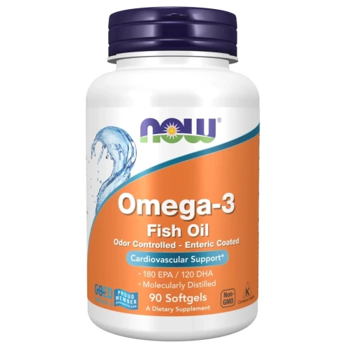 Now Foods Omega-3 fish  oil -  90 kapsułek EPA DHA