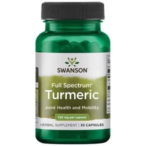 -50% Swanson TURMERIC 720 mg 30 kaps (1) ważność 30.04.2026 wyprzedaż