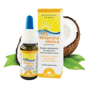 -50% Witamina D3 w kroplach 20ml Dr Jacobs (1) ważność 30.04.2026 wyprzedaż