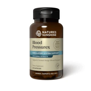 -50% Nature's  Sunshine Blood Pressurex (60 kaps.) Pokrzywa głóg nawłóć oliwka l-arginina (1)  wyprzedaz wazność do 09.05.2026