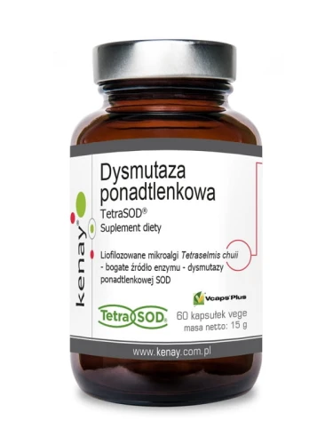 -50% Kenay Dysmutaza ponadtlenkowa TetraSOD® (60 kapsułek) -  waznosc do 30.05.2026 wyprzedazsuplement diety  (1)
