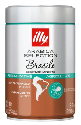 Kawa mielona illy Arabica Selection Brazil Cerrado Mineiro 250g Brazylia