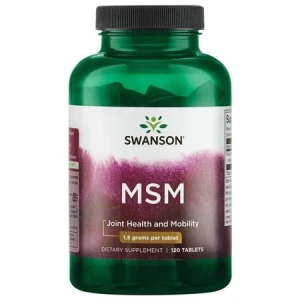 -50% Swanson MSM TruFlex 1500 mg / 120 tab (1) siarka  / wyprzedaz  ważność do 31.05.2026