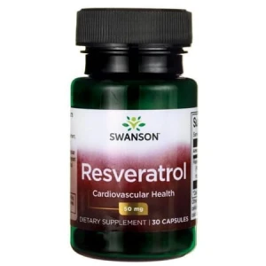 -40%Swanson Resweratrol 50 mg 30kaps resveratrol (1)  wyprzedaż , ważność  30.06.2026
