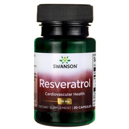 -40%Swanson Resweratrol 50 mg 30kaps resveratrol (1)  wyprzedaż , ważność  30.06.2026