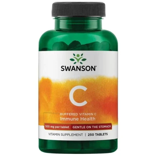 -50% Swanson Witamina C 500 buforowana (250 tab)  (1)  wyprzedaż , ważność  31.05.2026