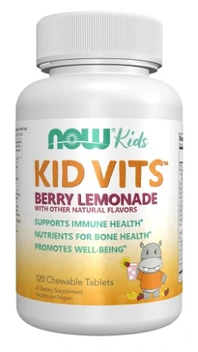 -40%  NOW Foods KIDS VITS Berry Blast – 120 past   probiotyki  dla dzieci (1) wyprzedaż, ważność do 30.06.2026