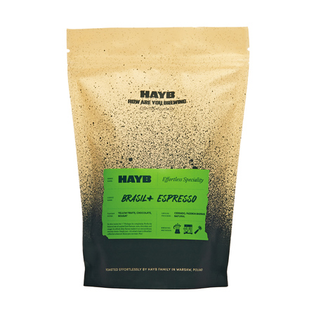 HAYB - kawa ziarnista Brasil Plus Espresso Natural 1kg