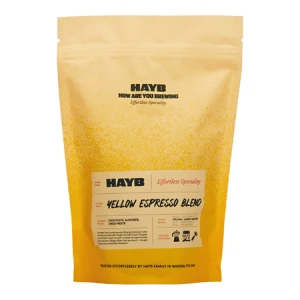 HAYB - kawa ziarnista Yellow Espresso Blend Natural, Washed 250g 