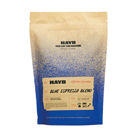 HAYB - kawa ziarnista Blue Espresso Blend Natural, Washed 1kg