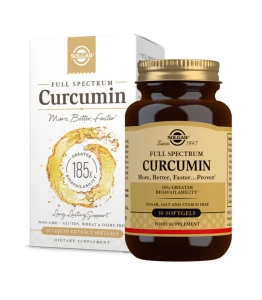 -40% SOLGAR FULL SPECTRUM KURKUMINA 88MG 60 SOFTGELS Kurkuma Curcumin (1) (1) wyprzedaż wazność do 30.06.2026