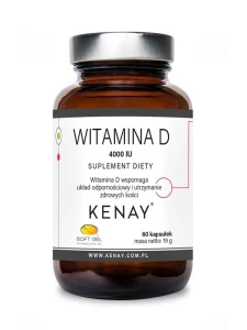 Kenay WITAMINA D3 4000 IU (60 kapsułek)
