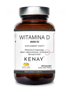 Kenay WITAMINA D3 4000 IU - 300 kaps D-3