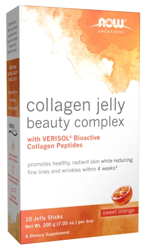 -50% NOW Collagen Jelly Beauty Complex  Orange Kolagen (1) wyprzedaż ważność do 30.07.2026