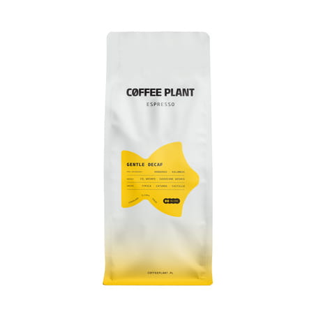 COFFEE PLANT - Gentle Decaf - Kawa Bezkofeinowa Espresso 250g
