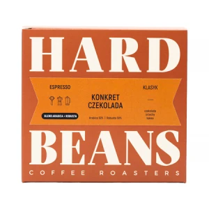 Hard Beans - kawa ziarnista KONKRET CZEKOLADA Espresso 1kg