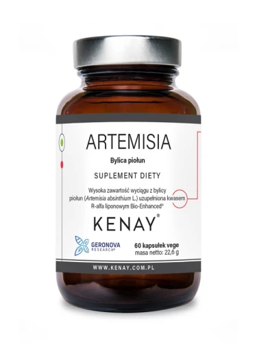 Artemizyna Bylica piołun  R-alfa (60 kapsułek vege) 