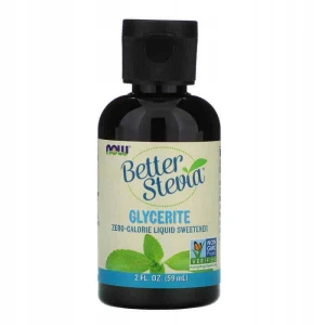 Now - Stevia Glycerite S zamiennik cukru Stewia 60 ml