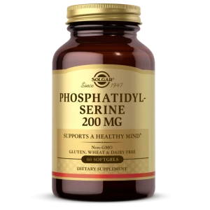 -50% Solgar PHOSPHATIDYLSERINE 200 MG Fosfatydyloseryna (1) pamięc - wyprzedaz ważność do 31.07.2026