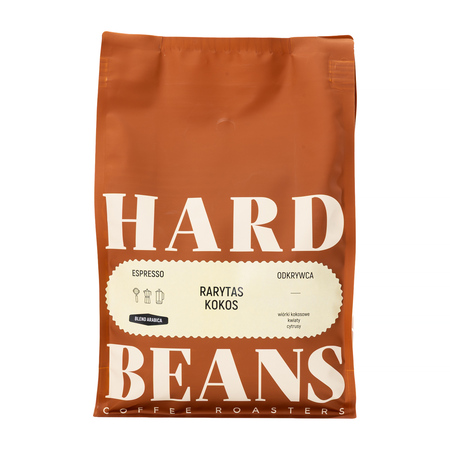 Hard Beans - kawa ziarnista RARYTAS KOKOS Espresso 250g