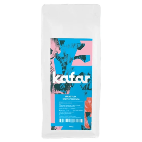 Kawa ziarnista Kafar Brazylia Monte Carmelo 1kg