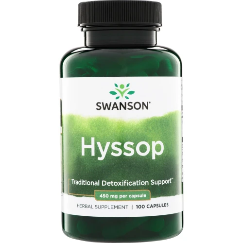  Swanson Hyssop 450mg 100kaps Hyzop lekarski