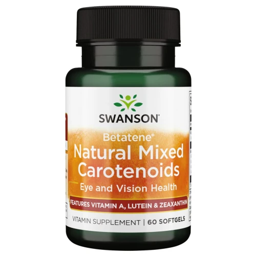  Swanson Betatene Natural Mixed Carotenoids 60 sgel karotenoidy witamina A